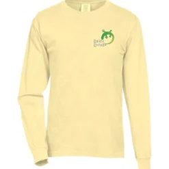 Comfort Colors Garment-Dyed 6.1-oz LS T-Shirt - Embroidered