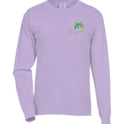Comfort Colors Garment-Dyed 6.1-oz LS T-Shirt - Embroidered