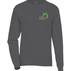 Comfort Colors Garment-Dyed 6.1-oz LS T-Shirt - Embroidered