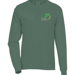 Comfort Colors Garment-Dyed 6.1-oz LS T-Shirt - Embroidered