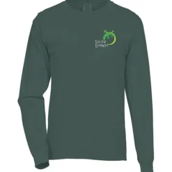 Comfort Colors Garment-Dyed 6.1-oz LS T-Shirt - Embroidered