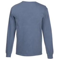 Comfort Colors Garment-Dyed 6.1-oz LS T-Shirt - Embroidered
