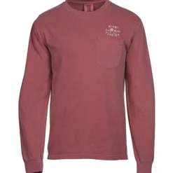 Comfort Colors Garment-Dyed 6.1-oz LS Pocket T-Shirt - Screen