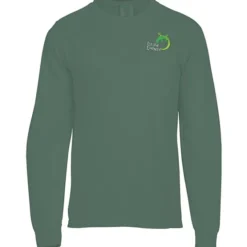 Comfort Colors Garment-Dyed 6.1-oz LS Pocket T-Shirt - Embroidered