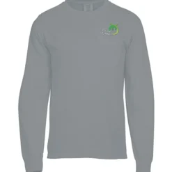 Comfort Colors Garment-Dyed 6.1-oz LS Pocket T-Shirt - Embroidered