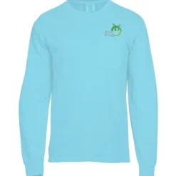 Comfort Colors Garment-Dyed 6.1-oz LS Pocket T-Shirt - Embroidered