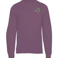 Comfort Colors Garment-Dyed 6.1-oz LS Pocket T-Shirt - Embroidered