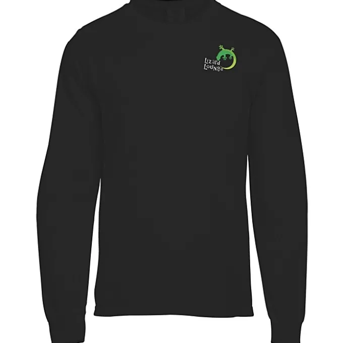 Comfort Colors Garment-Dyed 6.1-oz LS Pocket T-Shirt - Embroidered