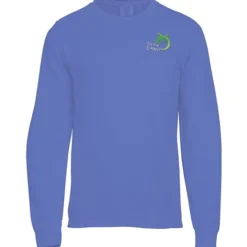 Comfort Colors Garment-Dyed 6.1-oz LS Pocket T-Shirt - Embroidered