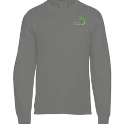 Comfort Colors Garment-Dyed 6.1-oz LS Pocket T-Shirt - Embroidered