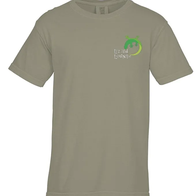 Comfort Colors Garment-Dyed 6.1-oz T-Shirt - Embroidered
