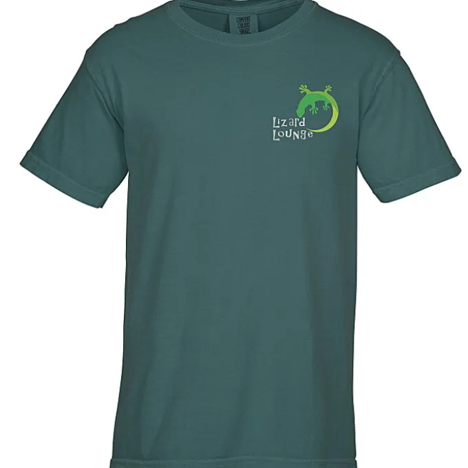 Comfort Colors Garment-Dyed 6.1-oz T-Shirt - Embroidered