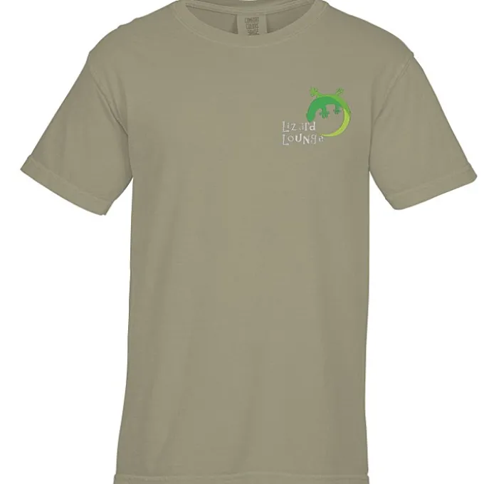 Comfort Colors Garment-Dyed 6.1-oz T-Shirt - Embroidered