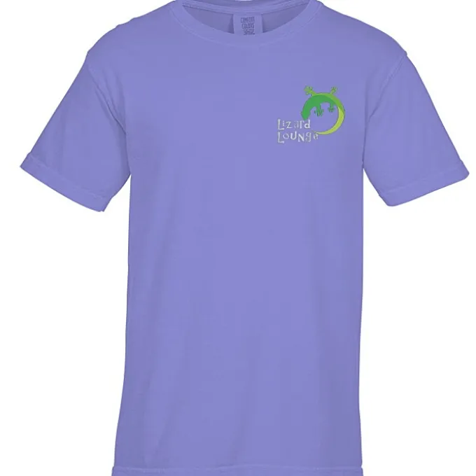 Comfort Colors Garment-Dyed 6.1-oz T-Shirt - Embroidered