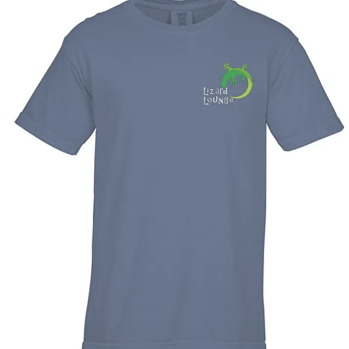 Comfort Colors Garment-Dyed 6.1-oz T-Shirt - Embroidered