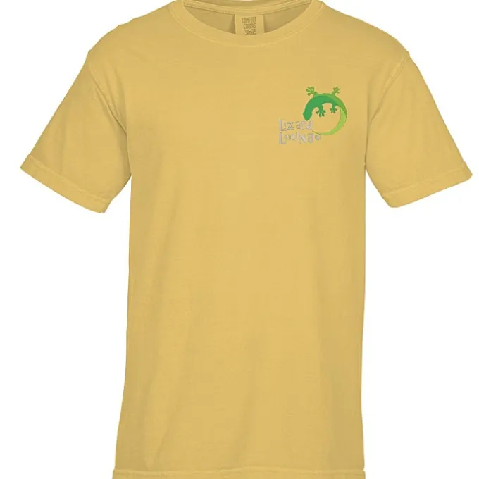 Comfort Colors Garment-Dyed 6.1-oz T-Shirt - Embroidered