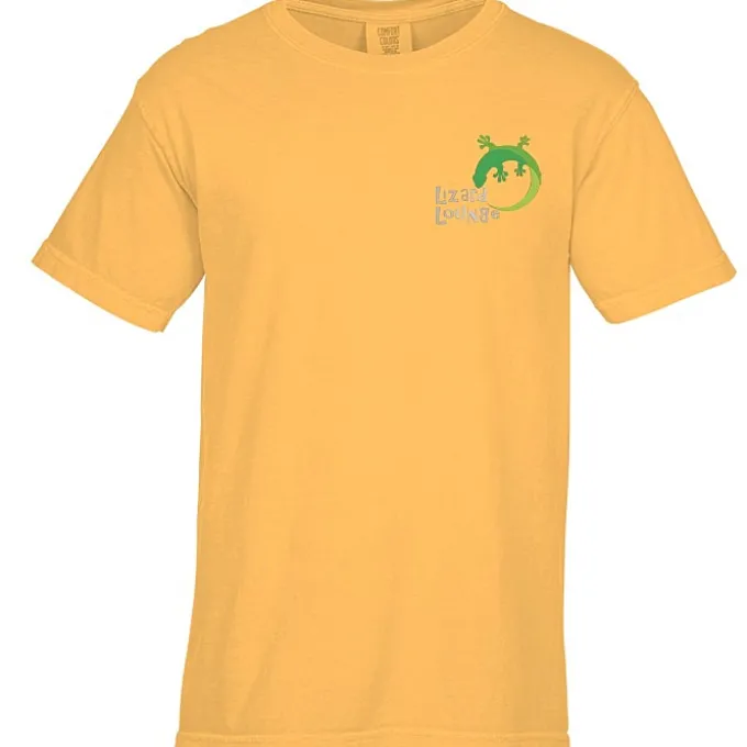 Comfort Colors Garment-Dyed 6.1-oz T-Shirt - Embroidered