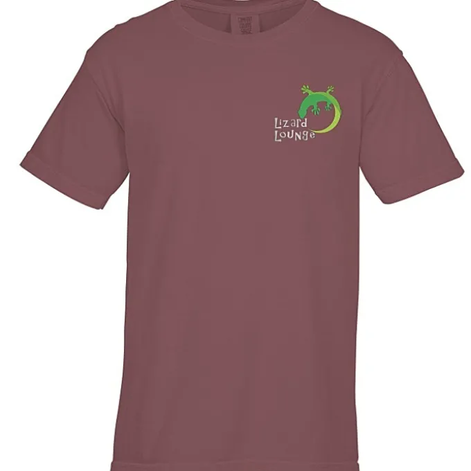 Comfort Colors Garment-Dyed 6.1-oz T-Shirt - Embroidered