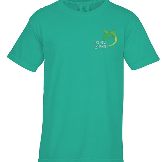 Comfort Colors Garment-Dyed 6.1-oz T-Shirt - Embroidered
