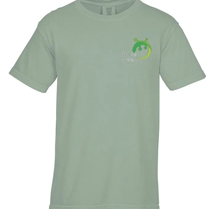 Comfort Colors Garment-Dyed 6.1-oz T-Shirt - Embroidered
