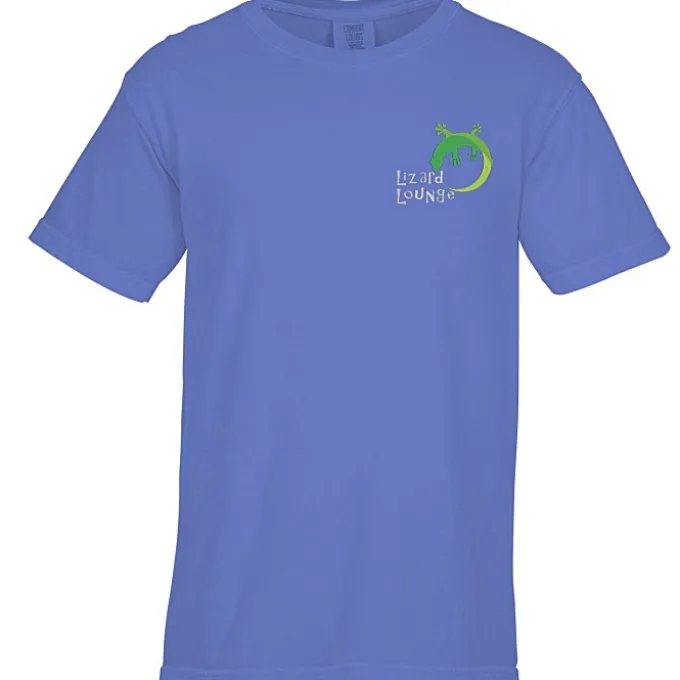 Comfort Colors Garment-Dyed 6.1-oz T-Shirt - Embroidered