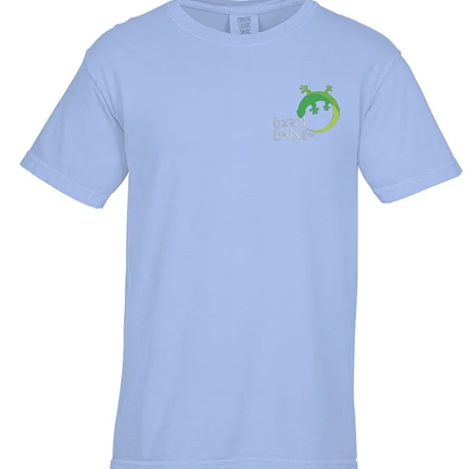 Comfort Colors Garment-Dyed 6.1-oz T-Shirt - Embroidered