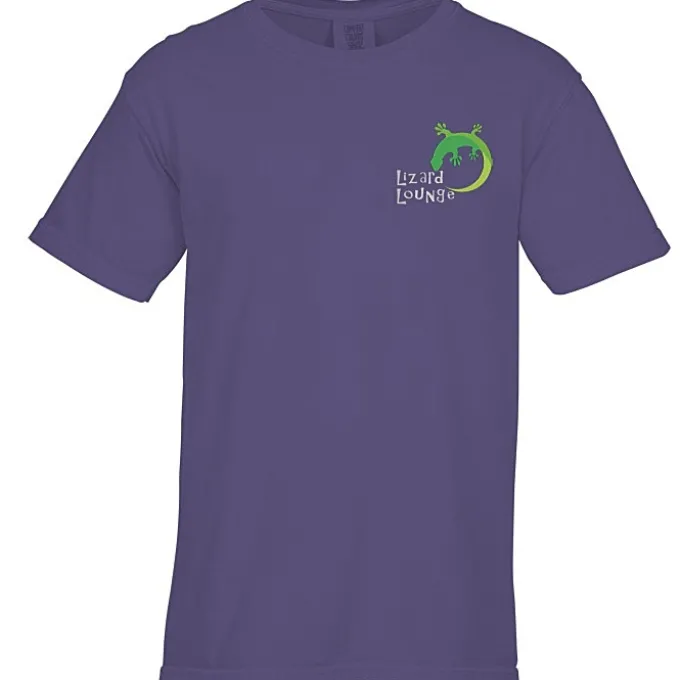 Comfort Colors Garment-Dyed 6.1-oz T-Shirt - Embroidered