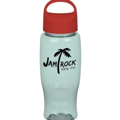 Comfort Grip Bottle with Oval Crest Lid - 27 oz.
