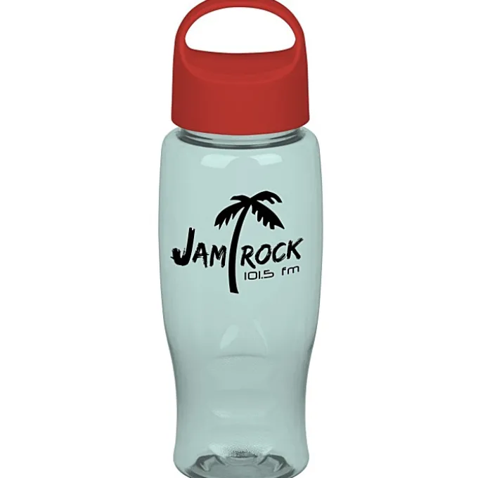 Comfort Grip Bottle with Oval Crest Lid - 27 oz.