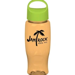 Comfort Grip Bottle with Oval Crest Lid - 27 oz.