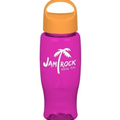 Comfort Grip Bottle with Oval Crest Lid - 27 oz.