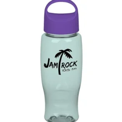 Comfort Grip Bottle with Oval Crest Lid - 27 oz.
