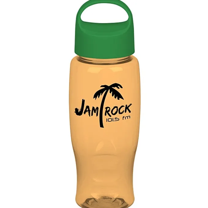 Comfort Grip Bottle with Oval Crest Lid - 27 oz.