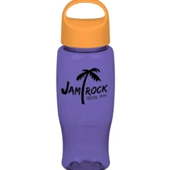 Comfort Grip Bottle with Oval Crest Lid - 27 oz.