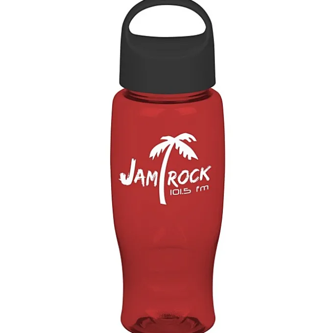 Comfort Grip Bottle with Oval Crest Lid - 27 oz.