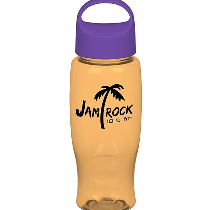 Comfort Grip Bottle with Oval Crest Lid - 27 oz.