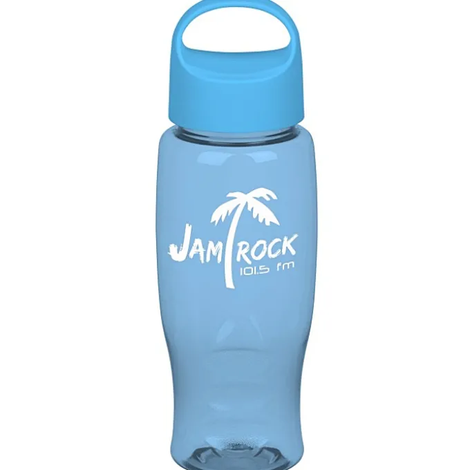 Comfort Grip Bottle with Oval Crest Lid - 27 oz.