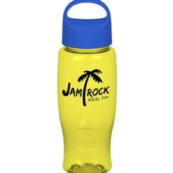Comfort Grip Bottle with Oval Crest Lid - 27 oz.