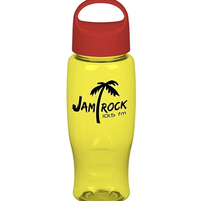 Comfort Grip Bottle with Oval Crest Lid - 27 oz.