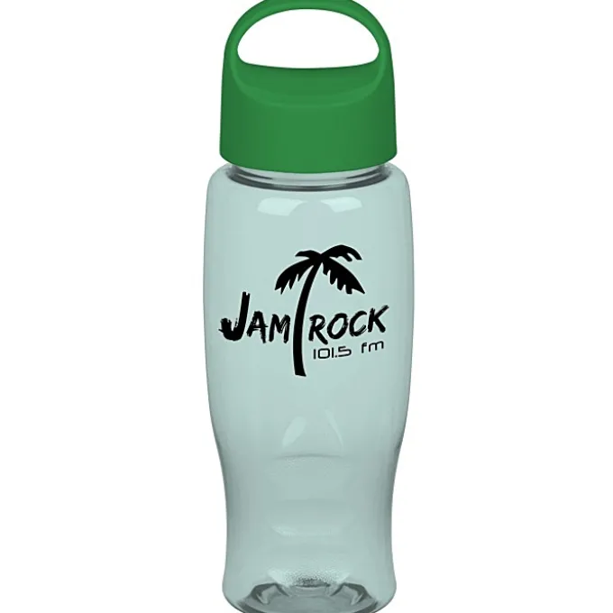 Comfort Grip Bottle with Oval Crest Lid - 27 oz.