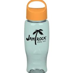 Comfort Grip Bottle with Oval Crest Lid - 27 oz.
