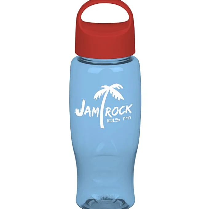Comfort Grip Bottle with Oval Crest Lid - 27 oz.