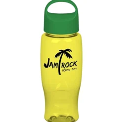 Comfort Grip Bottle with Oval Crest Lid - 27 oz.