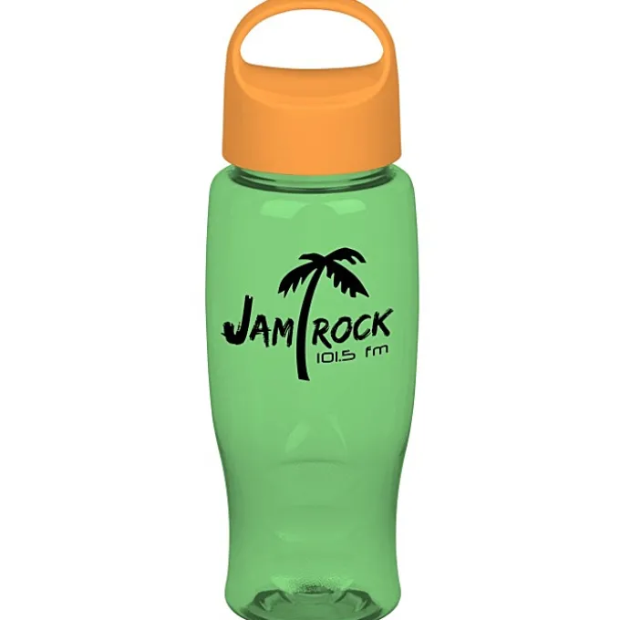 Comfort Grip Bottle with Oval Crest Lid - 27 oz.