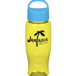 Comfort Grip Bottle with Oval Crest Lid - 27 oz.