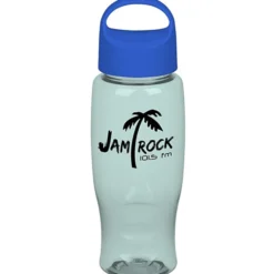 Comfort Grip Bottle with Oval Crest Lid - 27 oz.