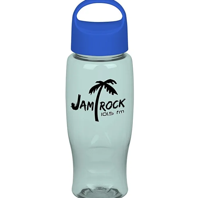 Comfort Grip Bottle with Oval Crest Lid - 27 oz.