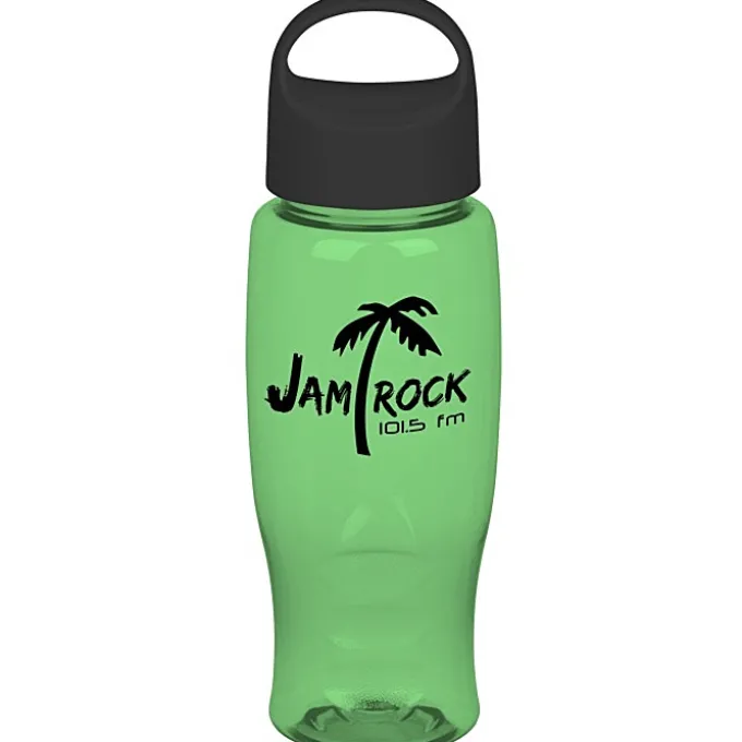 Comfort Grip Bottle with Oval Crest Lid - 27 oz.