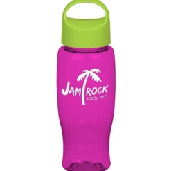 Comfort Grip Bottle with Oval Crest Lid - 27 oz.