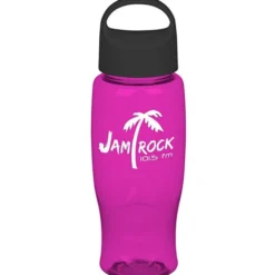 Comfort Grip Bottle with Oval Crest Lid - 27 oz.